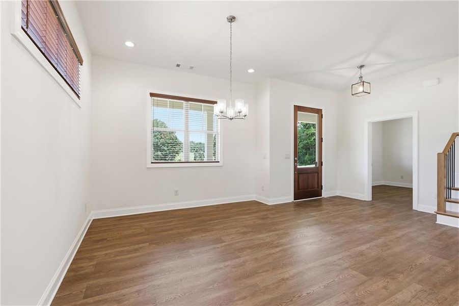 Spacious, unfurnished interior of a new home in , Cornelia (Image 50).