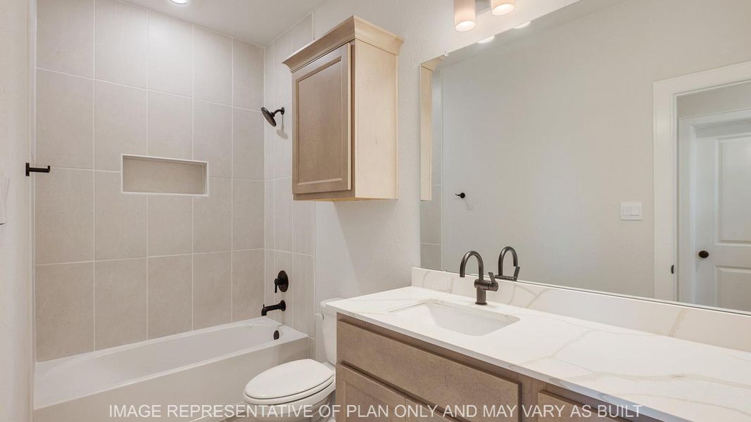Furnished interior view inside a new home in Wellborn Settlement, College Station (Image 4).