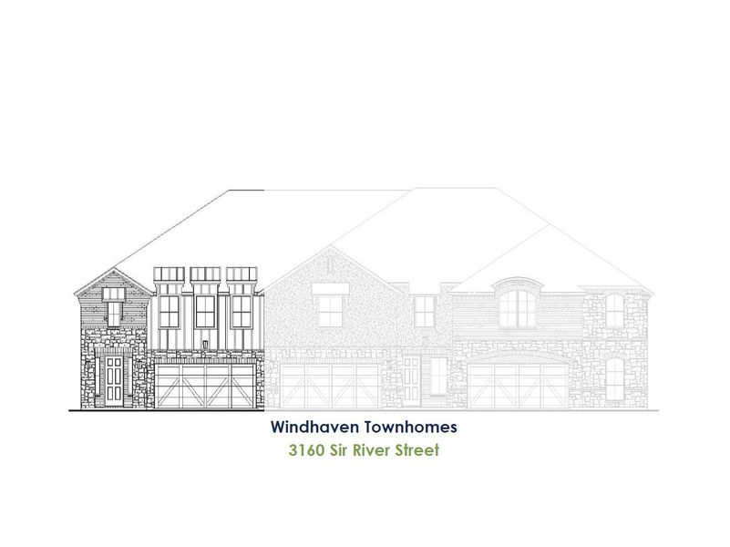 TH Building 18 Unit 1 W Elevation TH Building 18 Unit 1 W Elevation