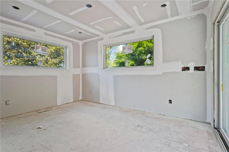 In-progress construction of a new home in , Atlanta, GA (Image 18).