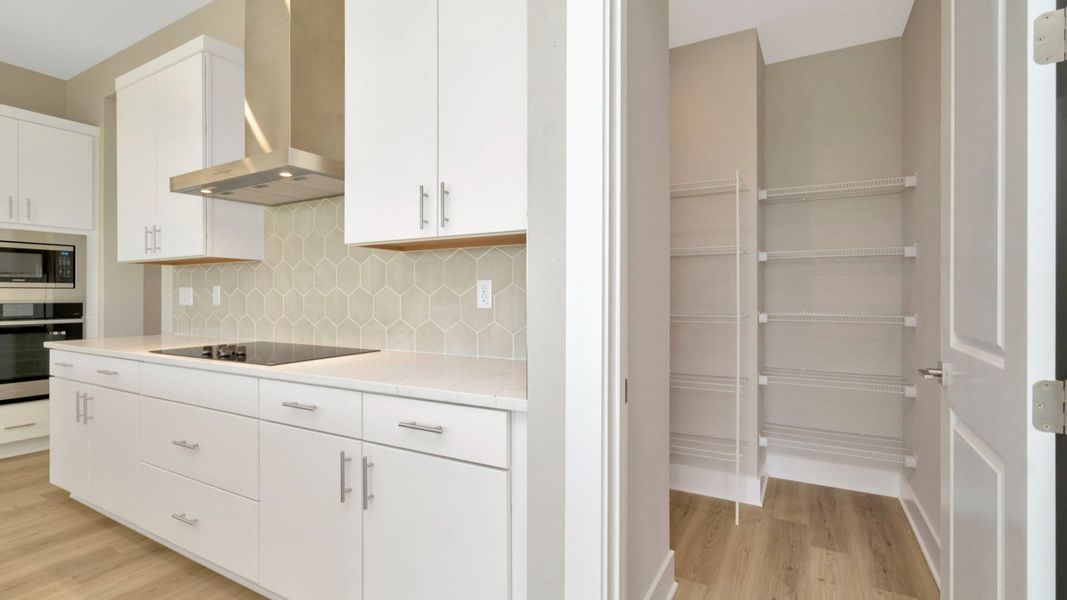 The Kitchen and Pantry