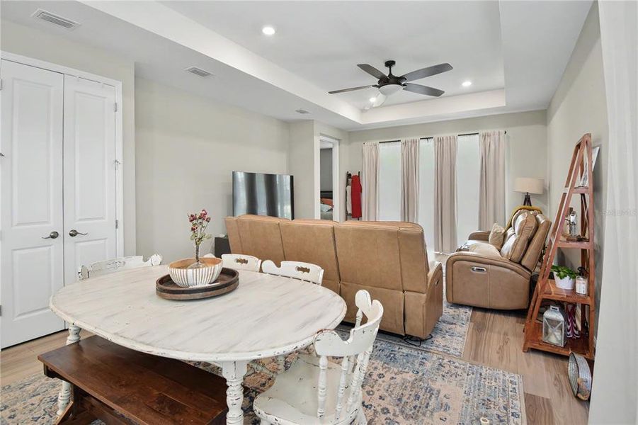 Furnished interior view inside a new home in Cypress Glen at River Wilderness, Parrish (Image 6).