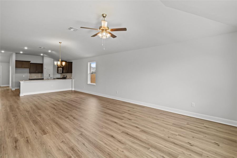 Spacious, unfurnished interior of a new home in River Ranch Trails, Dayton (Image 18). Spacious, unfurnished interior of a new home in River Ranch Trails, Dayton (Image 18).