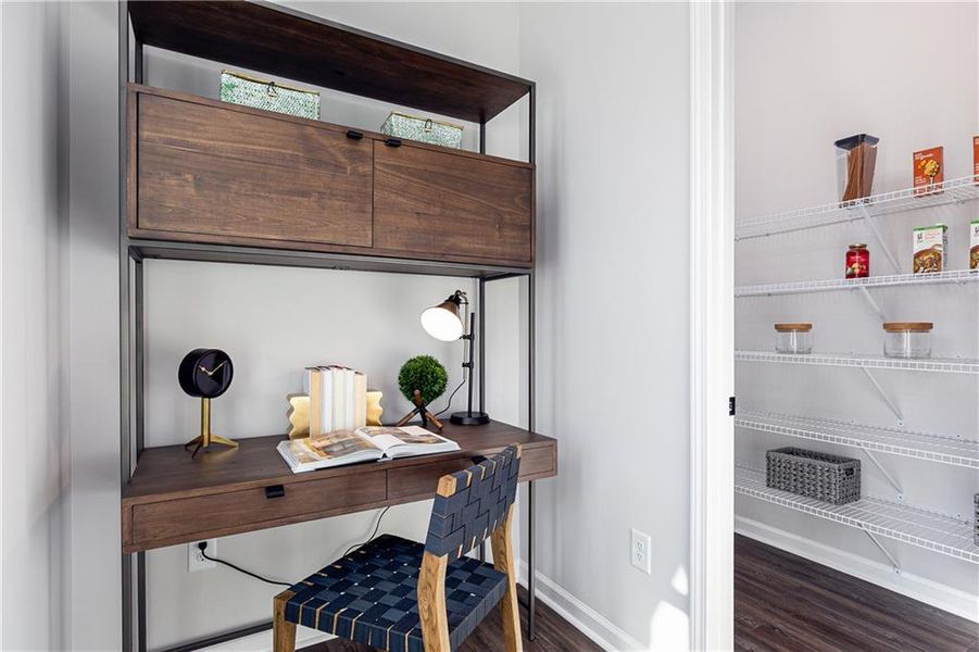 Furnished interior view inside a new home in , Powder Springs (Image 34).