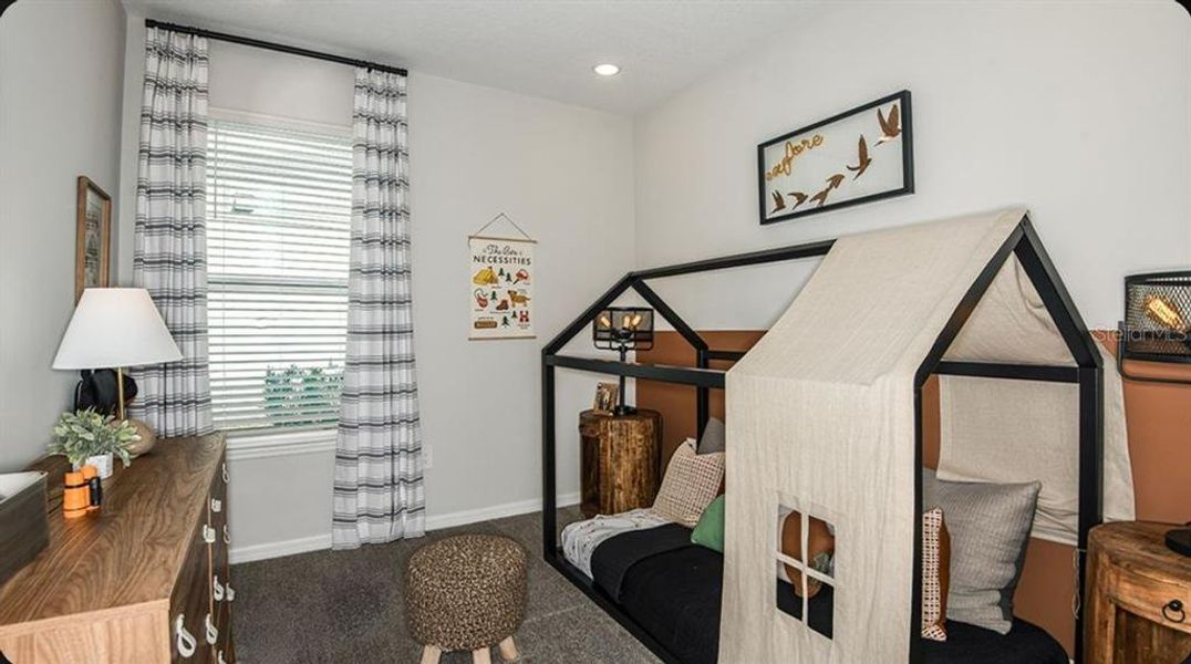 Furnished interior view inside a new home in Center Lake Ranch Community Group Page, St. Cloud (Image 9).