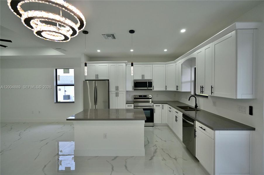 Furnished interior view inside a new home in , Lehigh Acres (Image 9).