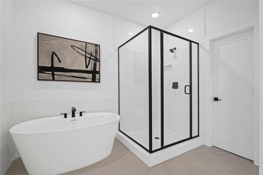 Furnished interior view inside a new home in , Alpharetta (Image 12).