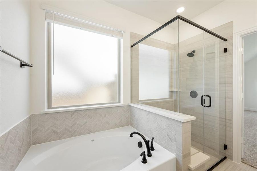 Furnished interior view inside a new home in Creekview Meadows, Pilot Point (Image 11). Furnished interior view inside a new home in Creekview Meadows, Pilot Point (Image 11).