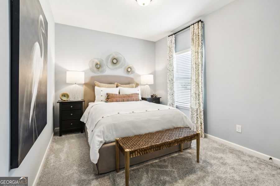 Furnished interior view inside a new home in Maddox Station, Eatonton (Image 30).