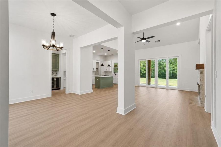 Spacious, unfurnished interior of a new home in , Ellijay (Image 39). Spacious, unfurnished interior of a new home in , Ellijay (Image 39).