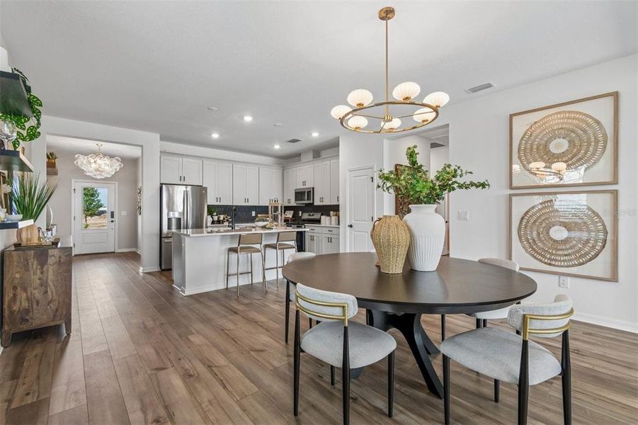 Furnished interior view inside a new home in Coasterra, Palmetto (Image 24).