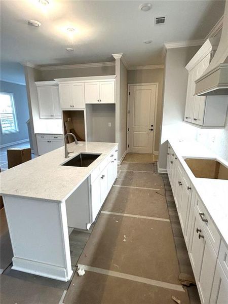 In-progress construction of a new home in Cooks Farm, Woodstock, GA (Image 8).