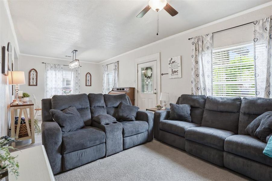 Furnished interior view inside a new home in , Cleburne (Image 5).