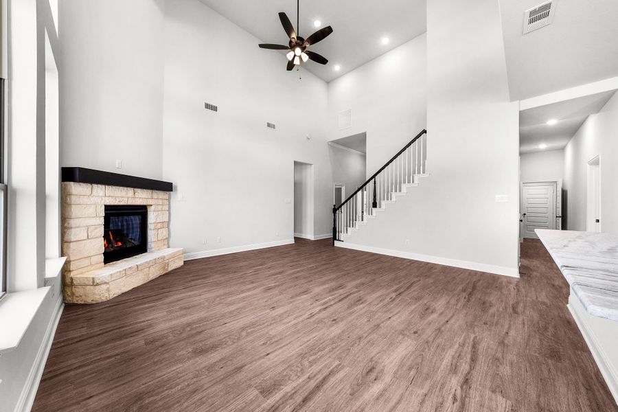 Spacious, unfurnished interior of a new home in Forest Ridge Estates, Greenville (Image 17). Spacious, unfurnished interior of a new home in Forest Ridge Estates, Greenville (Image 17).