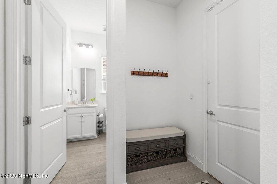 Furnished interior view inside a new home in , St. Augustine (Image 24). Furnished interior view inside a new home in , St. Augustine (Image 24).