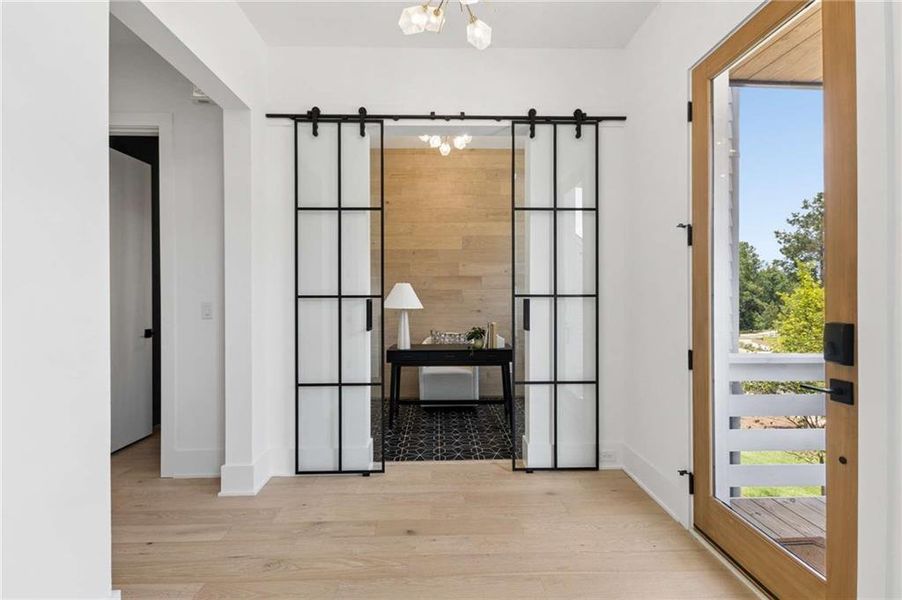 Furnished interior view inside a new home in , Roswell (Image 39).