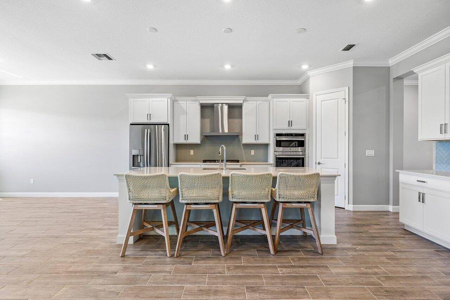 Furnished interior view inside a new home in , Loxahatchee (Image 9).