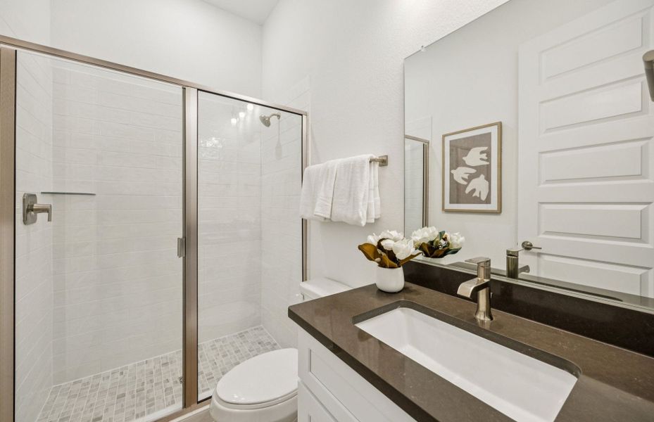 Representative furnished interior of a home built from the Gillett by Pulte Homes in Ryehill, Rosenberg (Image 10).