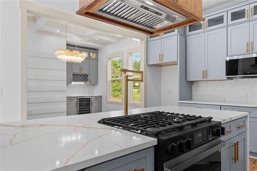 Furnished interior view inside a new home in , Powder Springs (Image 11).