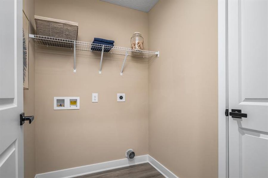 Representative unfurnished interior of a home built from the Allegheny by Ryan Homes in Friendship Meadows, Seneca (Image 17).
