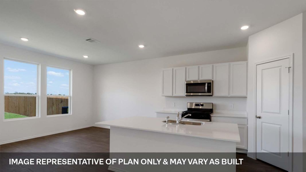 Furnished interior view inside a new home in Marigold, Kyle (Image 3).