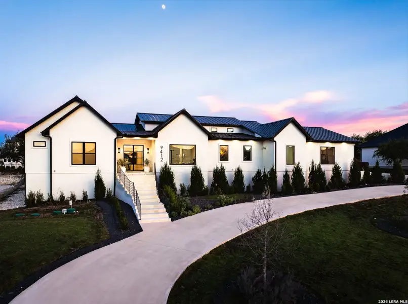 Front exterior of a new home in , San Antonio, TX, highlighting curb appeal (Image 30).