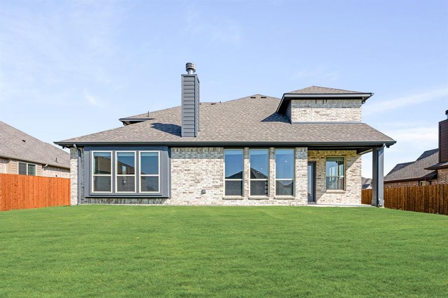 Exterior details and patio area of a home in The Grove, Midlothian (Image 20). Exterior details and patio area of a home in The Grove, Midlothian (Image 20).