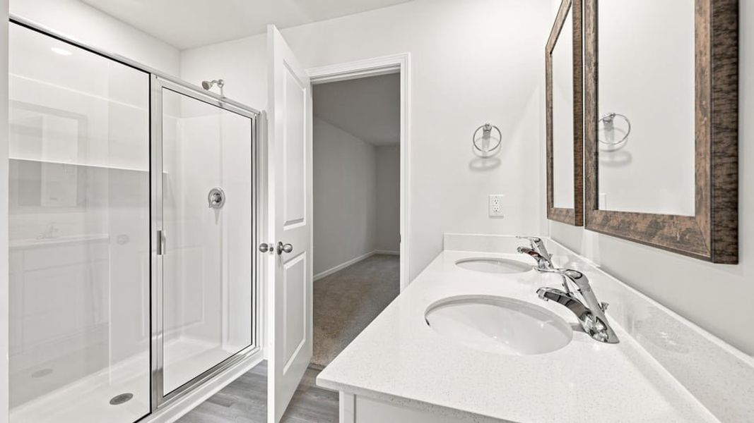 Furnished interior view inside a new home in Hawk Ridge, Anderson (Image 12).