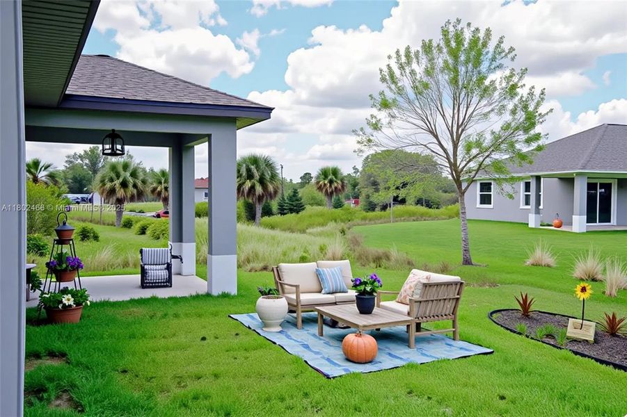 Front exterior of a new home in , Labelle, FL, highlighting curb appeal (Image 2).