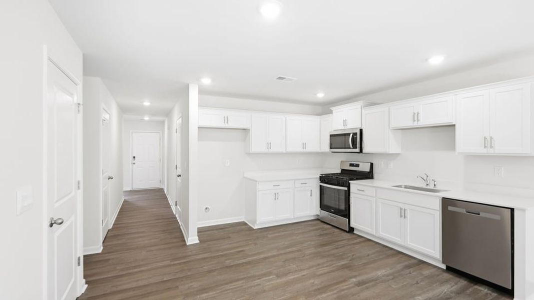 Furnished interior view inside a new home in Durbin Meadows, Fountain Inn (Image 6).