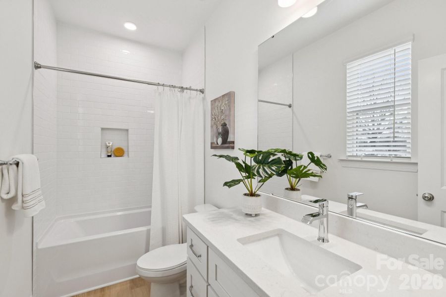 Furnished interior view inside a new home in , Monroe (Image 10).