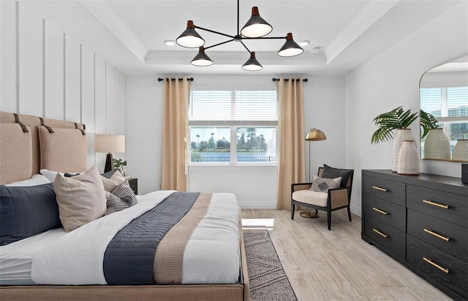 Model Home Design Only. Pictures and furnishings are for illustrative purposes only. Elevations, colors and options may vary. Furniture is for model home staging only.?