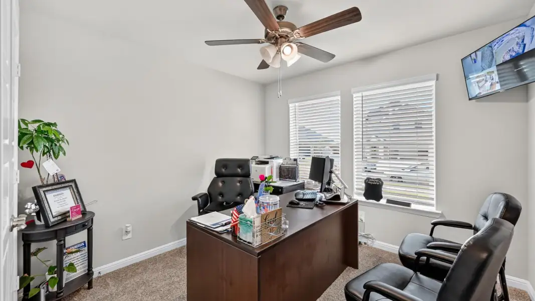 Furnished interior view inside a new home in Parkerville Meadows, DeSoto (Image 24).