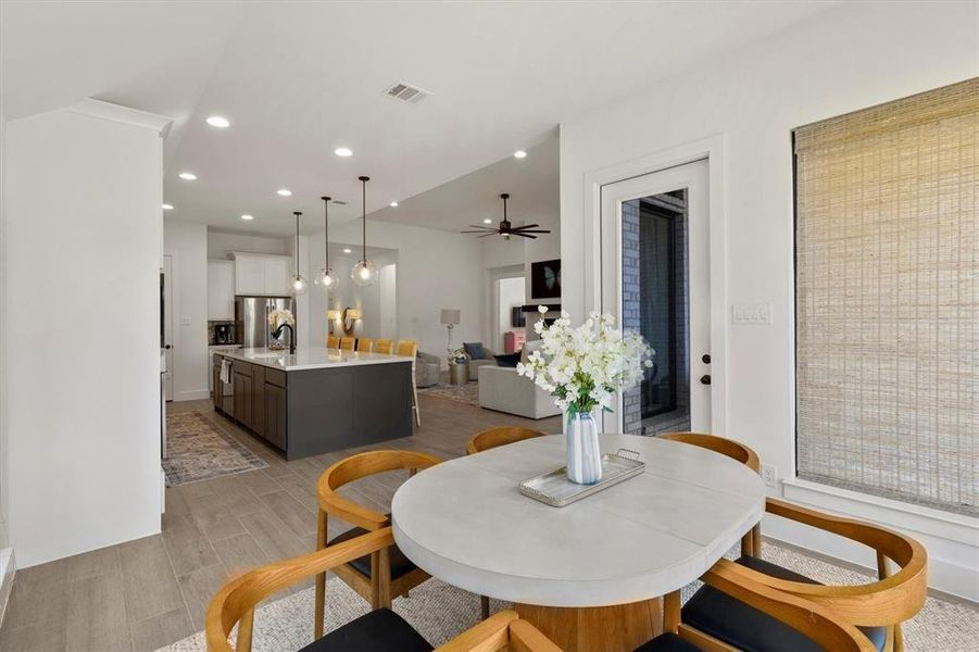 Furnished interior view inside a new home in , Lavon (Image 8). Furnished interior view inside a new home in , Lavon (Image 8).