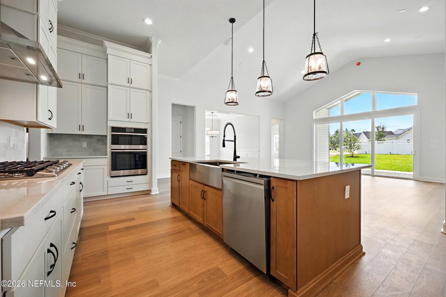 Furnished interior view inside a new home in Courtney Oaks in SilverLeaf, St. Augustine (Image 8). Furnished interior view inside a new home in Courtney Oaks in SilverLeaf, St. Augustine (Image 8).