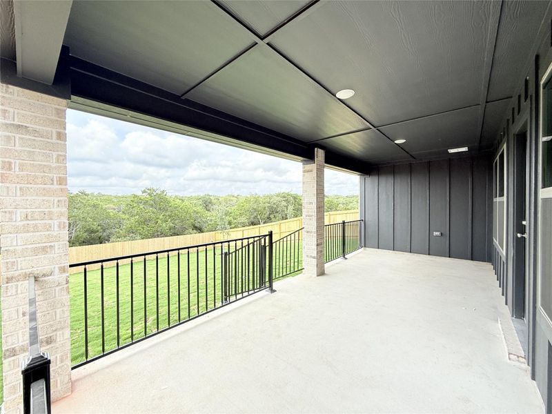 Exterior details and patio area of a home in , Belton (Image 2). Exterior details and patio area of a home in , Belton (Image 2).