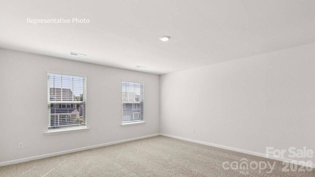 Spacious, unfurnished interior of a new home in Secrest Commons, Monroe (Image 21).