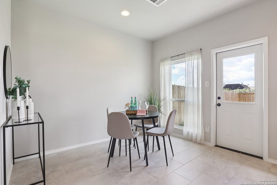 Furnished interior view inside a new home in , San Antonio (Image 7).