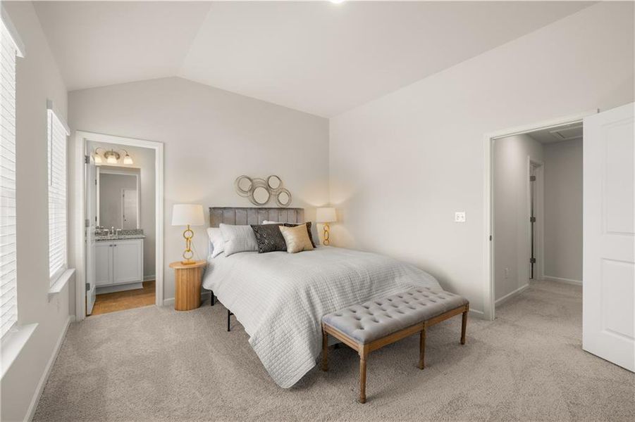 Furnished interior view inside a new home in Alcovy Village, Lawrenceville (Image 71).
