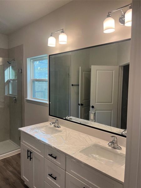 Furnished interior view inside a new home in , Houston (Image 8).