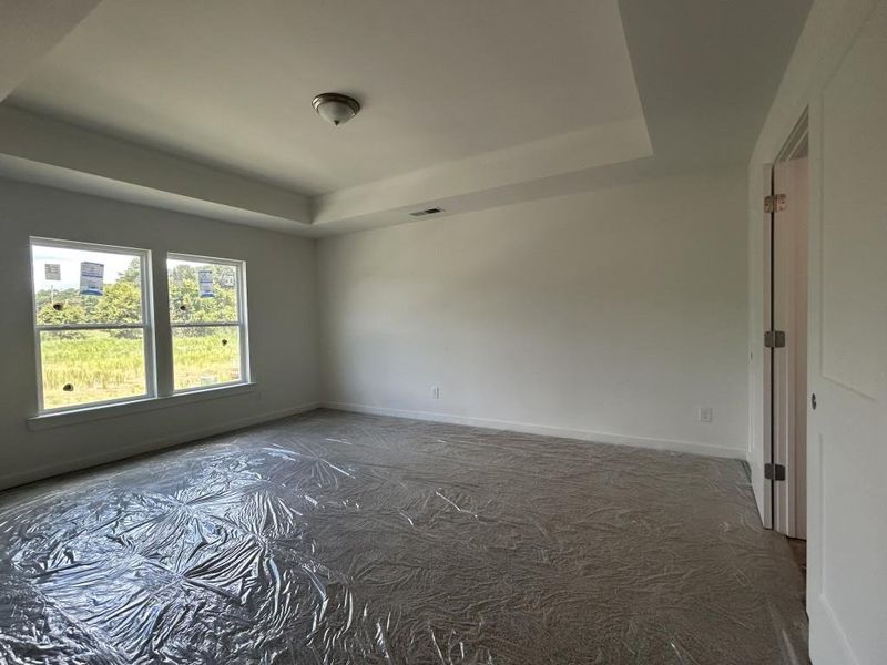 In-progress construction of a new home in Red Bird Manor, Jefferson, GA (Image 54).