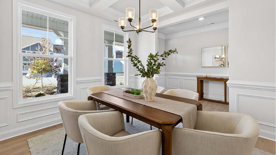 Furnished interior view inside a new home in Brantley, Mooresville (Image 11).