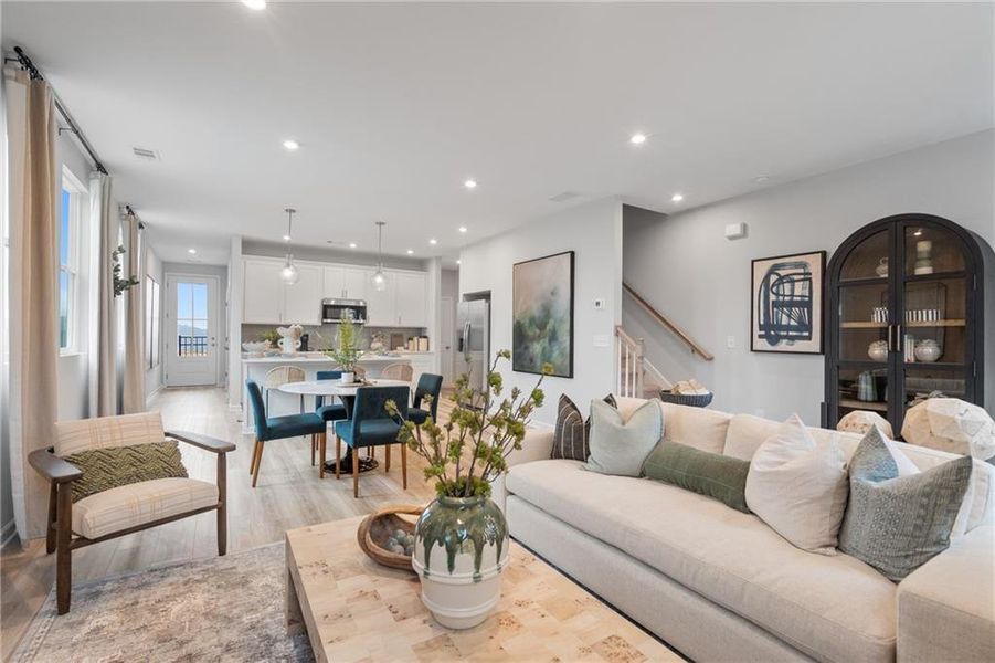 Furnished interior view inside a new home in Stegall Village, Emerson (Image 19).