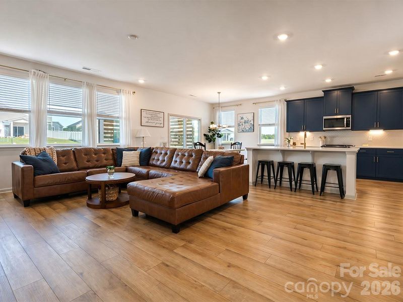 Furnished interior view inside a new home in Wilson Creek Executive Series, Indian Land (Image 13).