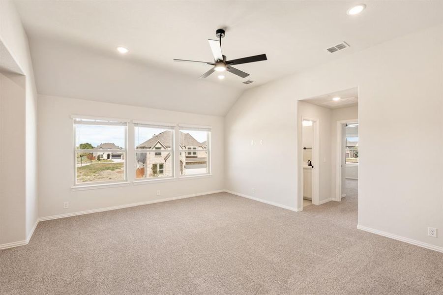 Spacious, unfurnished interior of a new home in Ridge Ranch Classic 50, Mesquite (Image 25). Spacious, unfurnished interior of a new home in Ridge Ranch Classic 50, Mesquite (Image 25).