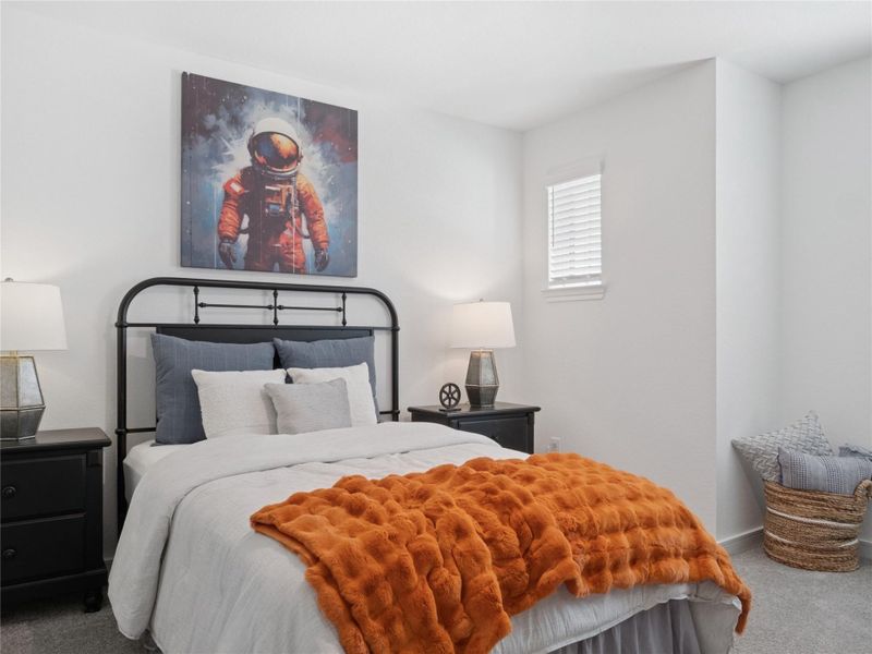 Secondary bedroom (*Photo not of actual home and used for illustration purposes only.)