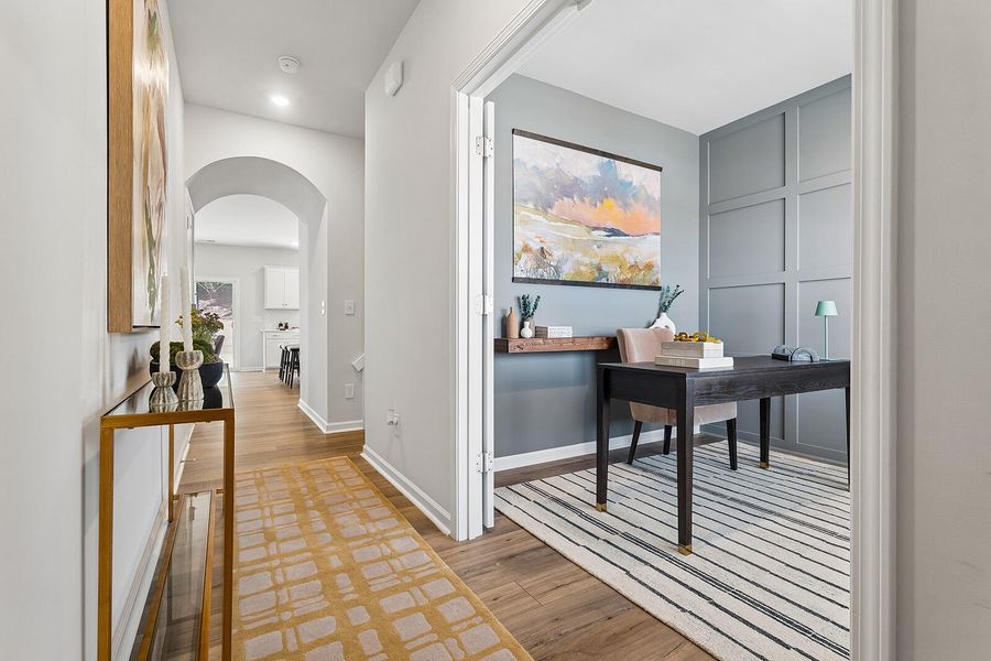 Furnished interior view inside a new home in Six Oaks, Summerville (Image 15).