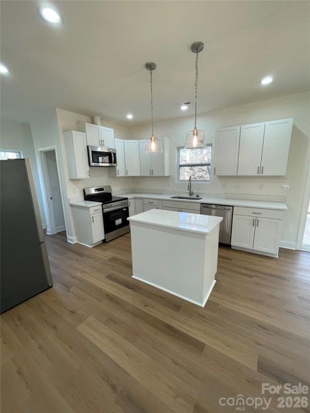 Furnished interior view inside a new home in , Statesville (Image 5).