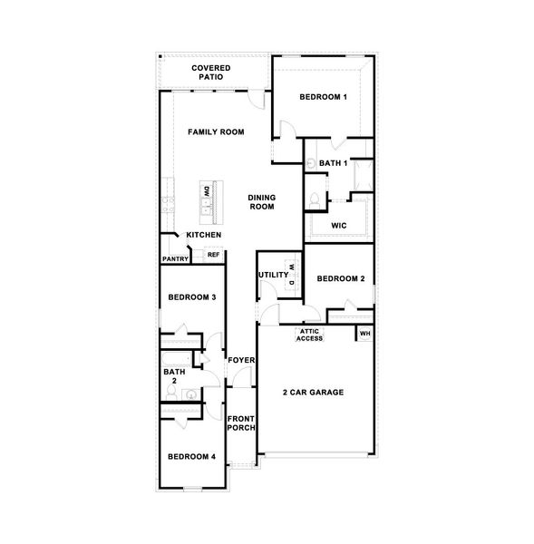 2D floor plan layout of this home in Valverde, Bastrop, TX (Image 4). 2D floor plan layout of this home in Valverde, Bastrop, TX (Image 4).