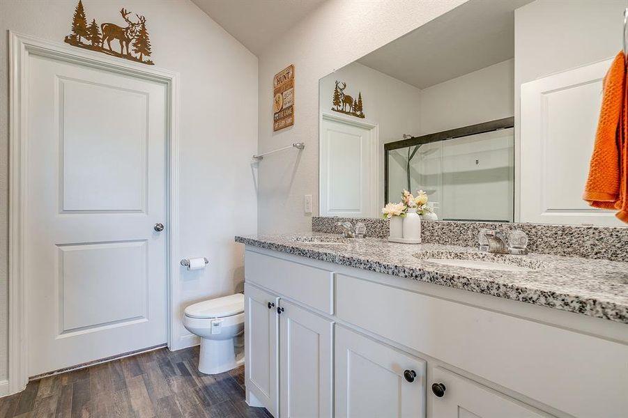 Furnished interior view inside a new home in , Springtown (Image 5). Furnished interior view inside a new home in , Springtown (Image 5).